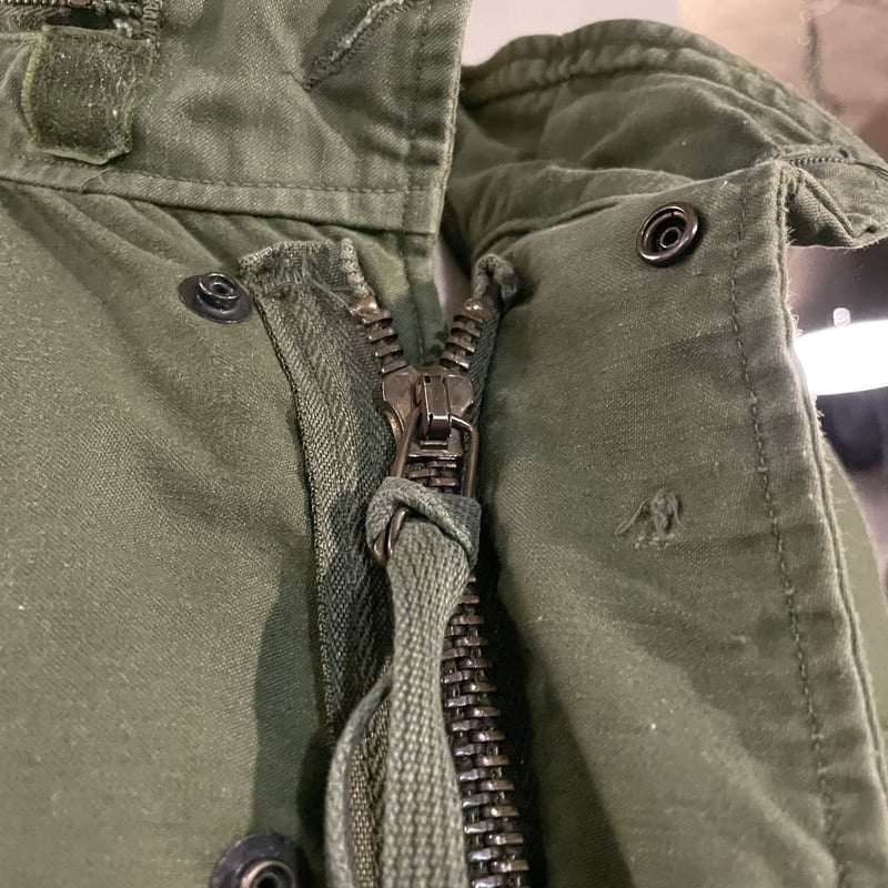 70s US ARMY M-65 Field Jacket 3rdタイプ ブラスジップ フィー