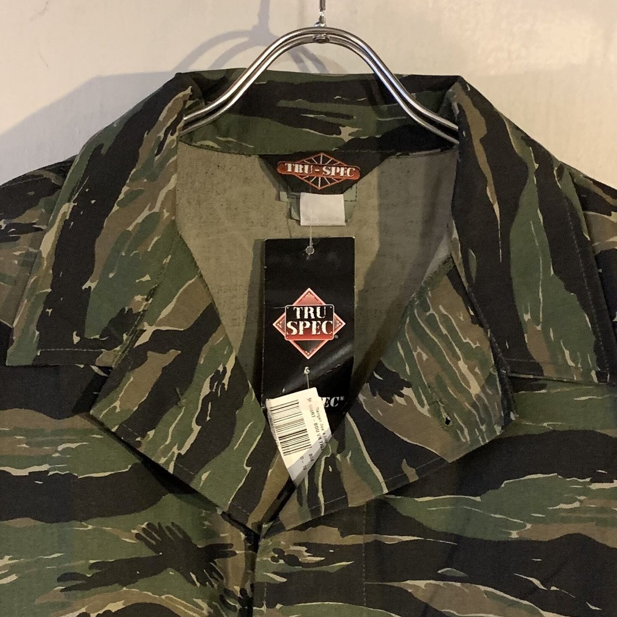 【軍物】BDUリップストップタイガーカモdead stock TRU SPEC 軍物】BDUリップストップタイガーカモdead stock TRU SPEC