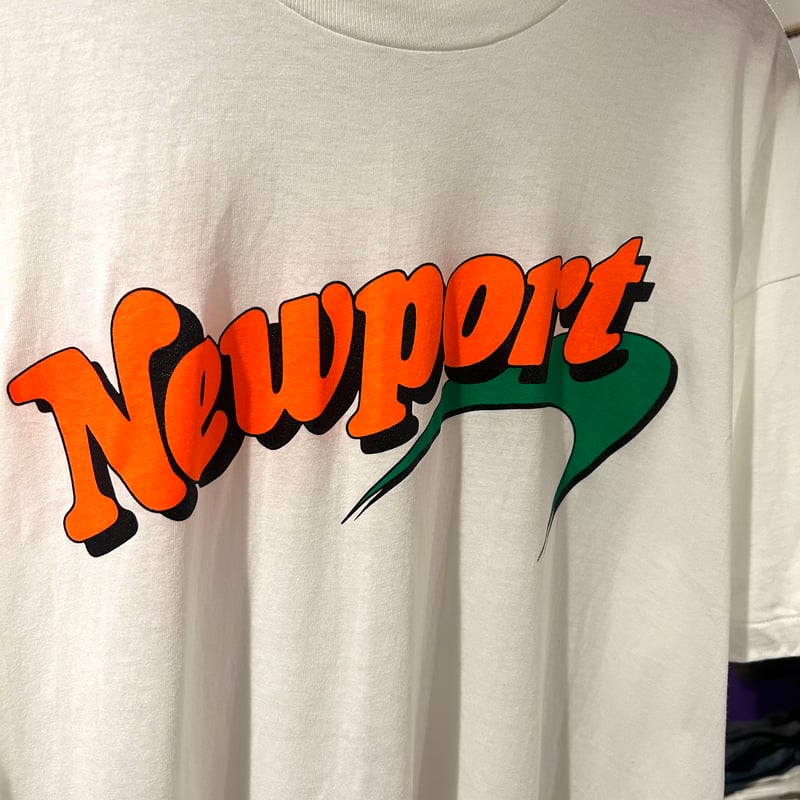 Newport Tシャツ ホワイト XL Screen Stars SCREEN STARS Newport タバコ Tシャツ ノベルティグッズ Size XL