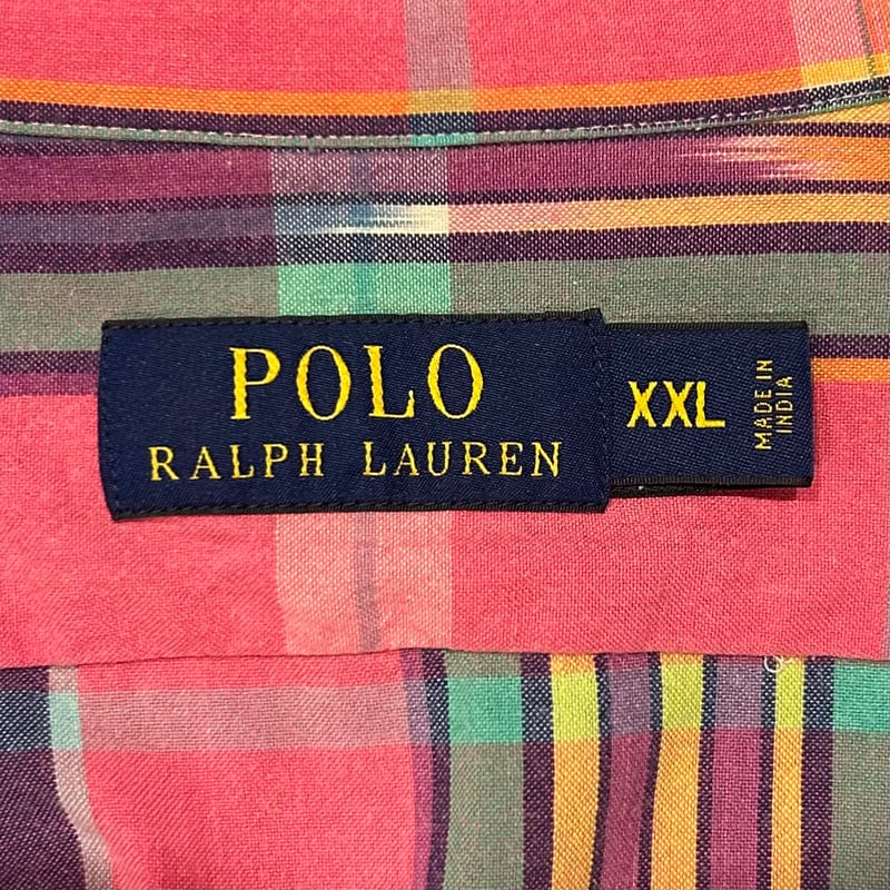 POLO RALPH LAUREN S/Sオープンカラーシャツ ラルフローレン