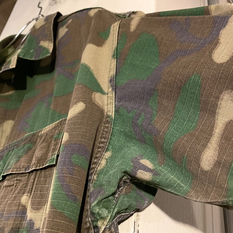 70s USMC LC-1 リーフカモ BDUジャケット RDFパターン迷彩 DPSC