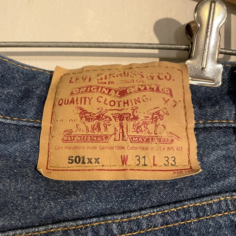 90's Levi's 501 DEADSTOCK 表記(30×33) USA製 Deadstock】90's USA製 Levi's 501 (Student) / W30 L32 | Daily
