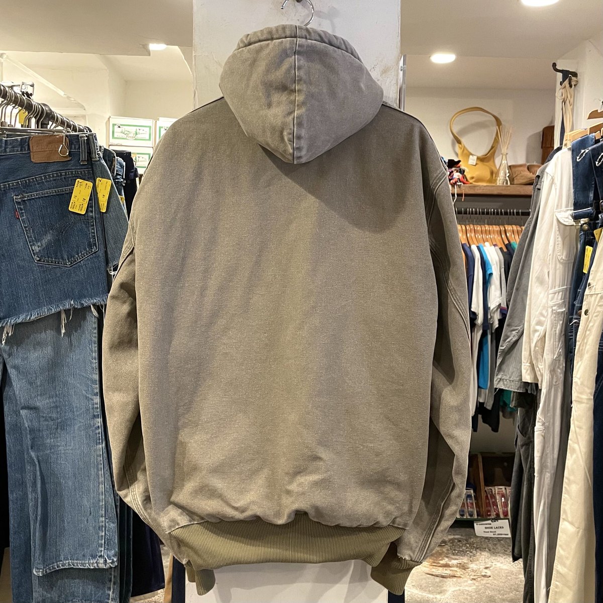 Carhartt アクティブジャケット ダック地 グレー ワーク Carhartt アクティブジャケット ダック地 グレー ワーク