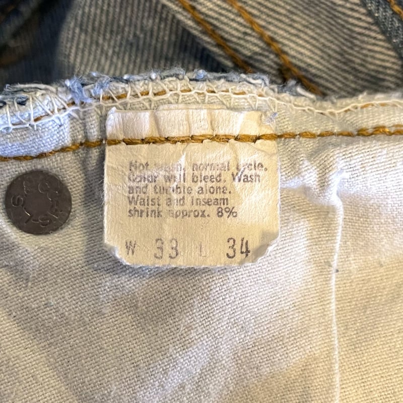 70s Levi's 501 66後期 リーバイス バックポケット チェーン 70s Levi's 501 66後期 リーバイス バックポケット チェーン