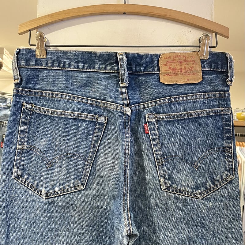 Levi's 517 66モデル single 脇割り ボタン裏16 SCOVILLジッパー Levi's 517 66モデル single 脇割り ボタン裏16 SCOVILLジッパー