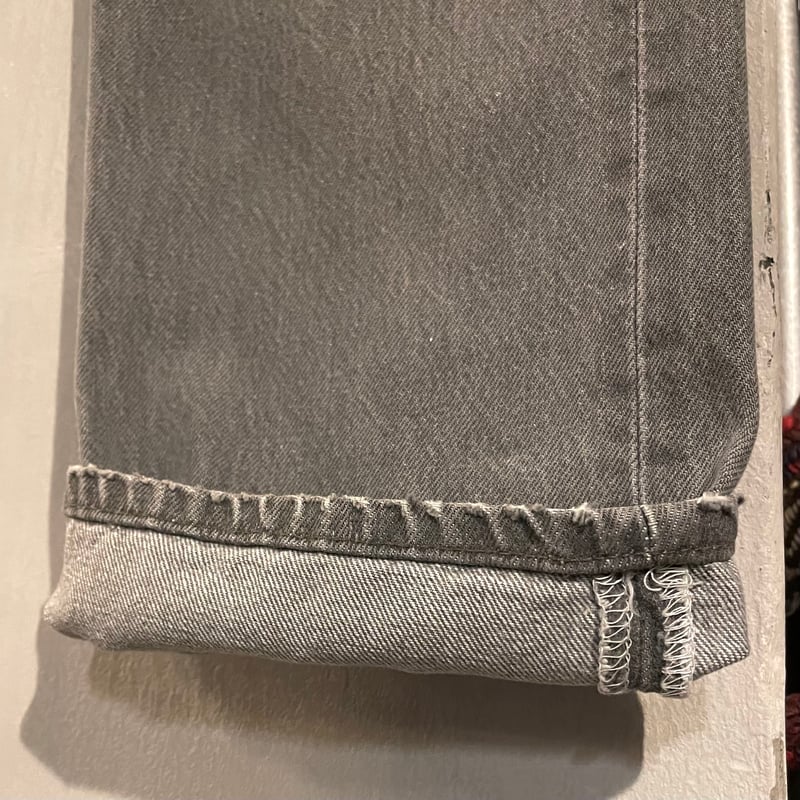 90s Levi's 501 先染め ブラックデニムパンツ 32×33 USA製 1990年
