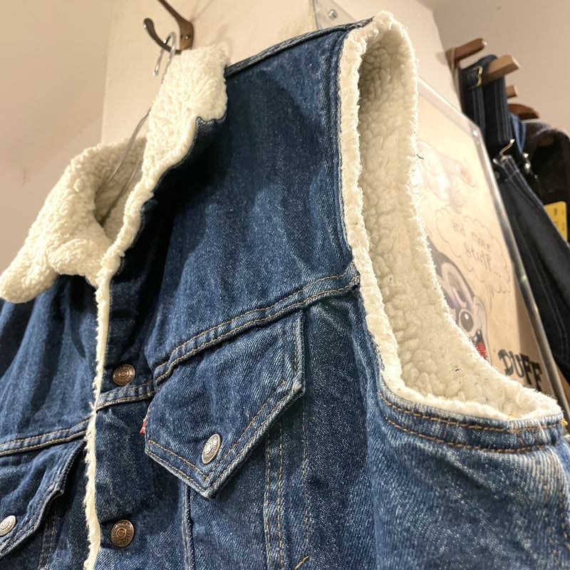 80s Levi's 60511 0216 リーバイス デニムボアベスト USA製 1983年...