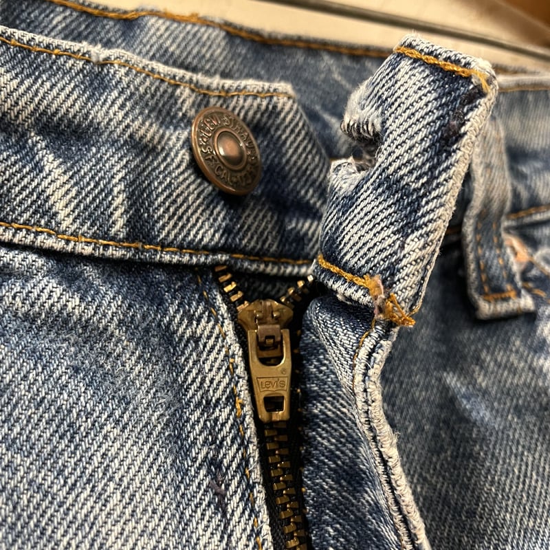 70s-80s リーバイス 505 オレンジタブ ボタン裏8 USA製 80s Levi's 505 リーバイス デニムパンツ オレンジタブ USA製 1989年 (