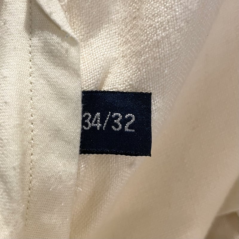 polo ralphlauren ラルフローレン　ワイド　スラックス　リネン 古着 ラルフローレン Ralph Lauren POLO by Ralph Lauren リネン