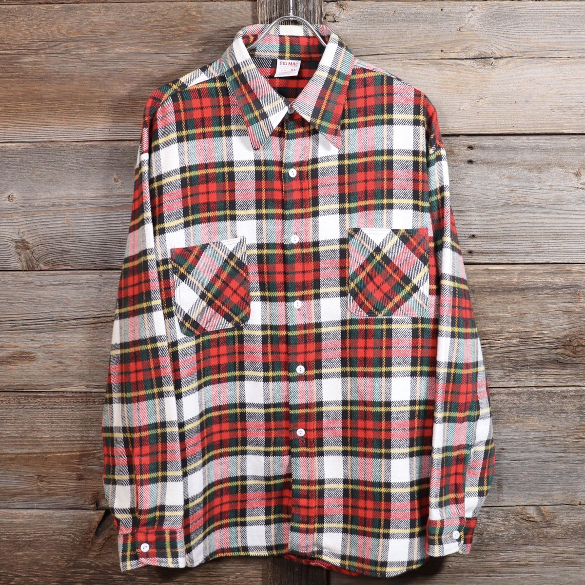 BIG MAC ネルシャツ 70年代 ビッグマック チェック柄 (Y0536) | DUFF