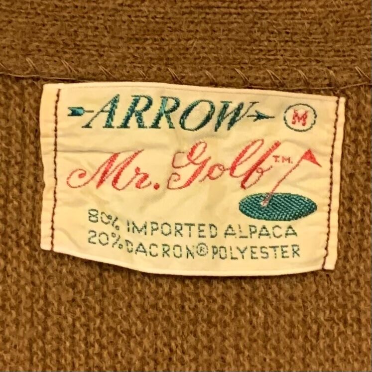 50年代 60年代 arrow アメリカ製 カーディガン 50年代 60年代 arrow アメリカ製 カーディガン - メルカリ