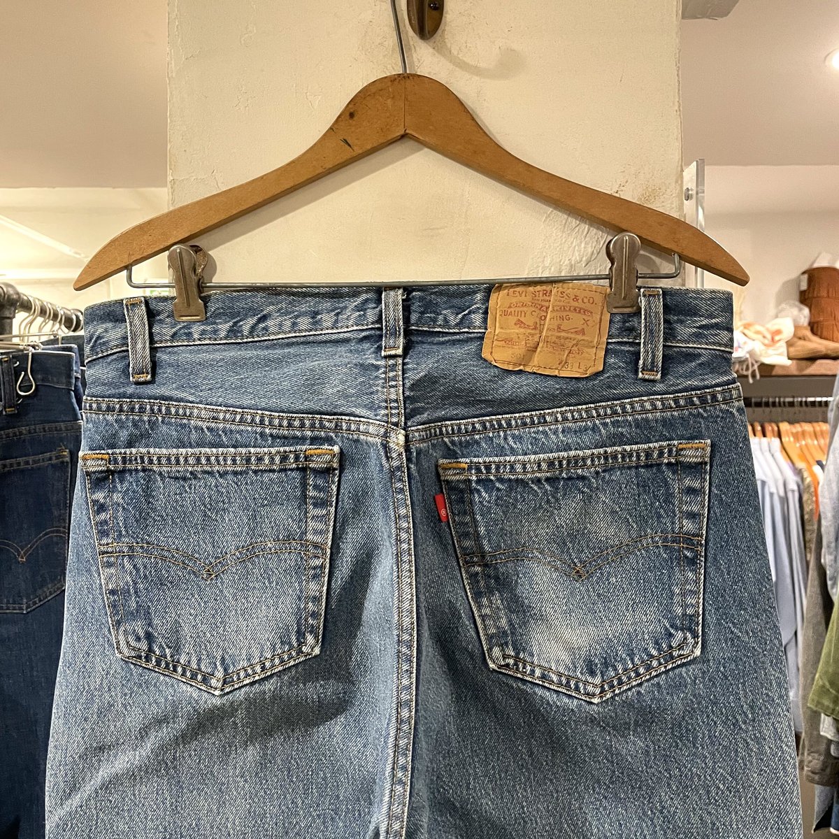 80s Levi's 501 リーバイス デニムパンツ ボタン裏501 ナイロン 80s Levi's 501 リーバイス デニムパンツ ボタン裏501 ナイロン