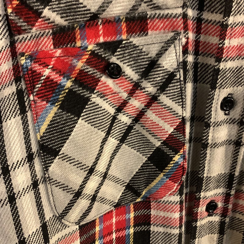 70s Mr.Leggs ネルシャツ USA製 コットンシャツ チェック柄 (S2968) |
