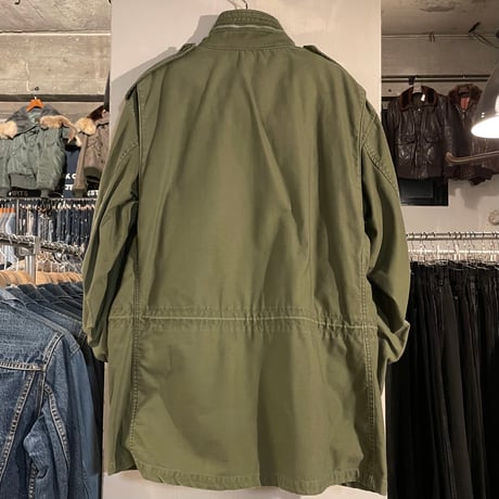 60s　US MILITARY　M-65 Field Jacket　2nd Type　フィールドジャケット　L-R　ミリタリージャケット　1967年　(S4452)