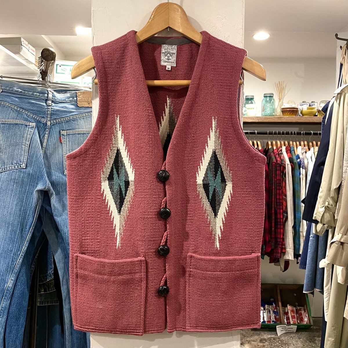 ORTEGAS Chimayo オルテガ チマヨベスト W-L ヴィンテージ ORTEGA'S CHIMAYO VEST ヴィンテージ チマヨベスト オルテガ社製