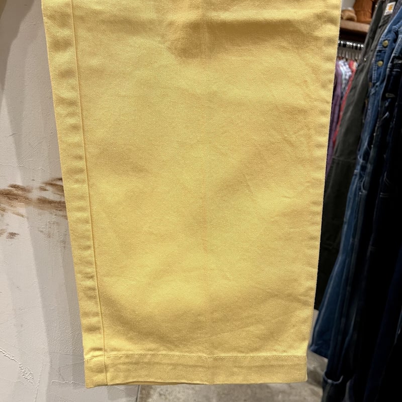 Polo by Ralph Lauren チノパン タック入り ポロチノ イエロー