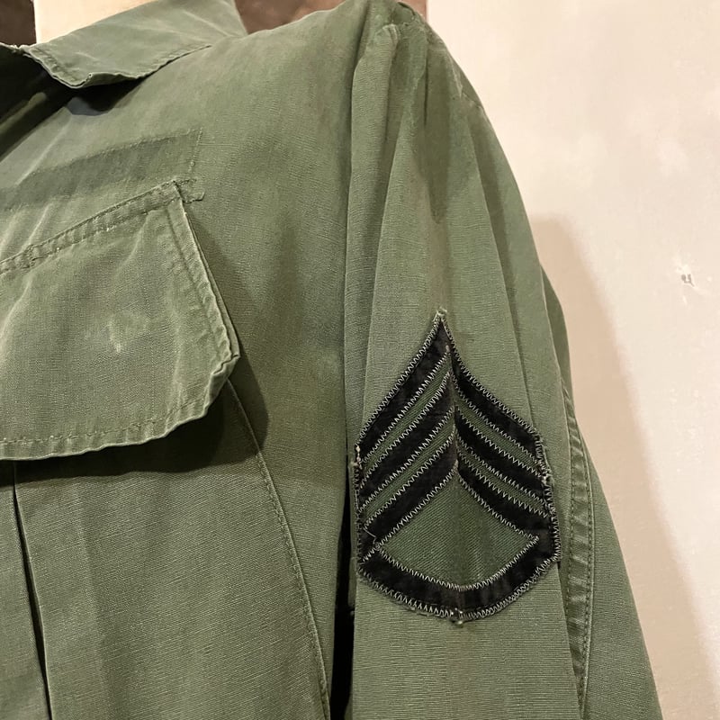 60s US ARMY Jungle Fatigue Jacket 3rd タイプ ジャングル