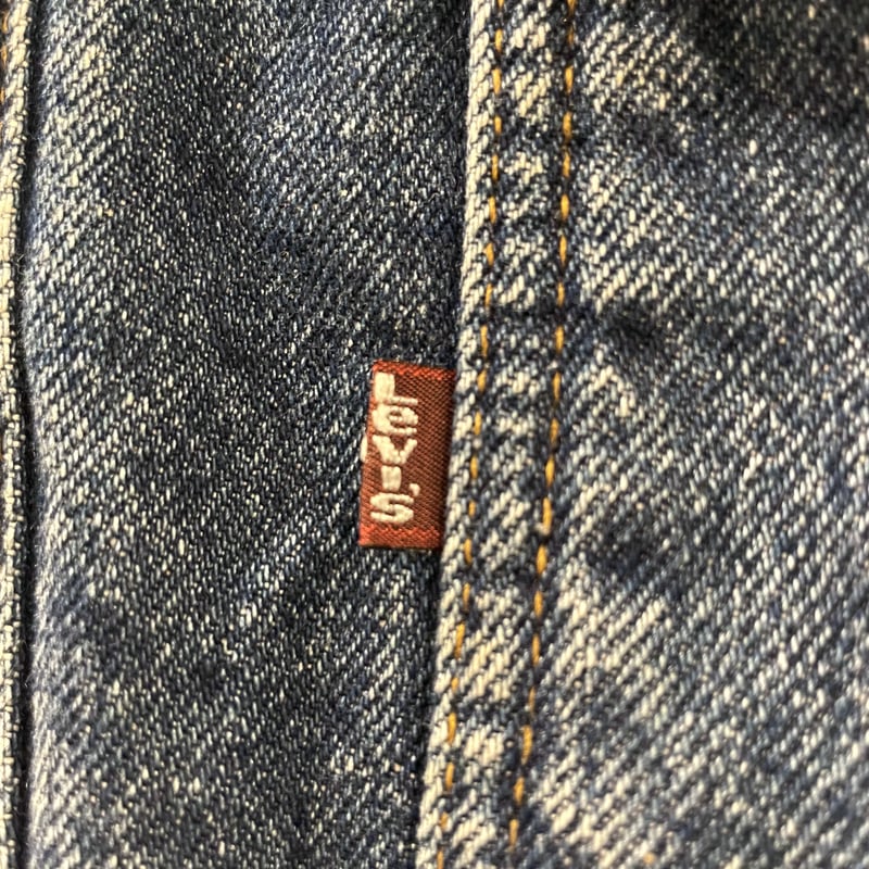 90s Levi's 75069-0214 デニムジャケット デカパッチ ネルライナー 90年