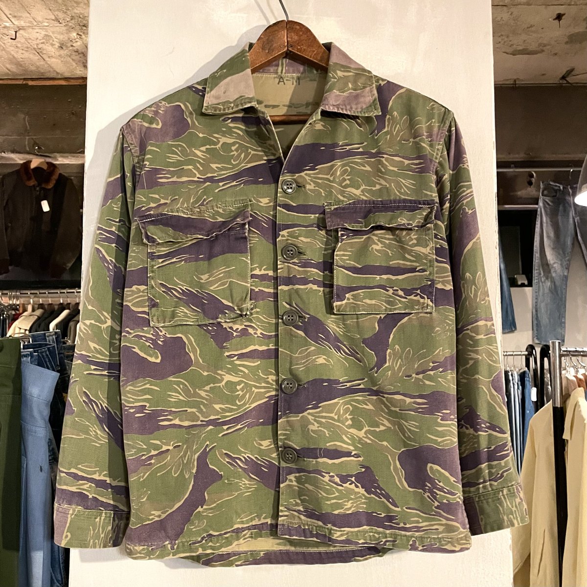 60s Vietnam Tiger Stripe Jacket タイガーカモ NAM戦 ミリタ...
