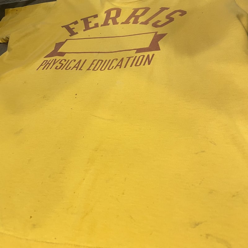 〜80’s Collegiate Pacific USA製 北テキサス大学 XL Collegiate Pacific ヴィンテージ ショートスリーブTシャツ USA製 80s