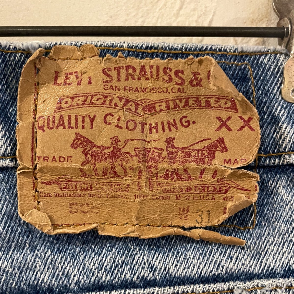90s Levi's 505 デニムパンツ リーバイス505 ボタン裏532 USA製 90s Levi's 505 デニムパンツ リーバイス505 ボタン裏532 USA製