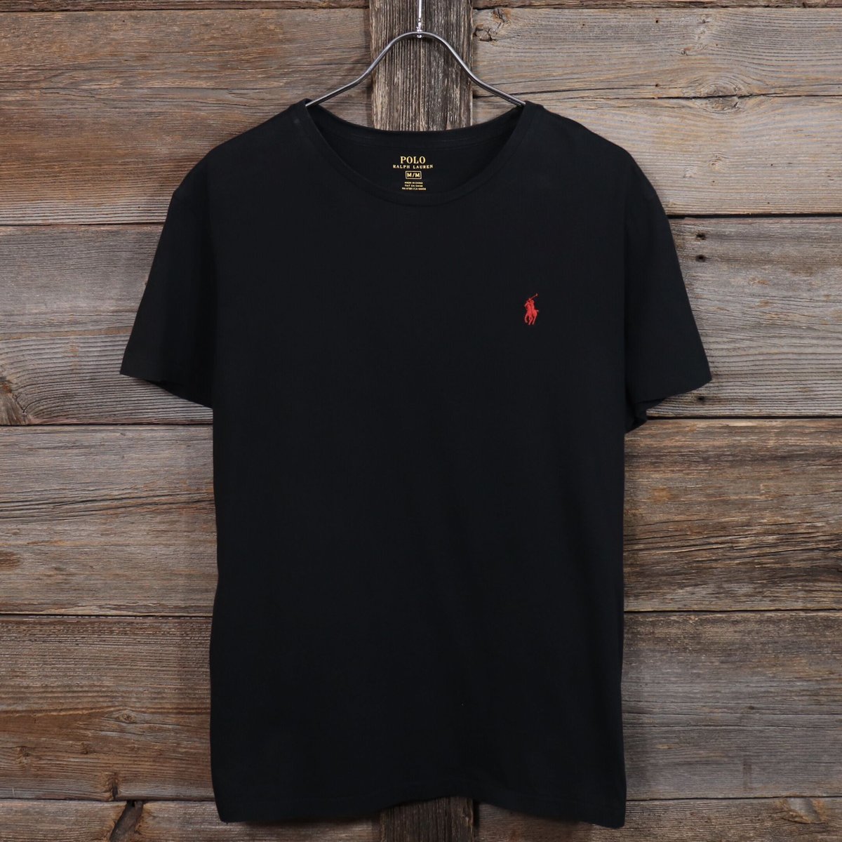【美品】Ralph LaurenラルフローレンUSA製スリムフィットTシャツS黒 Ralph Lauren 黒 スリムフィット Tシャツ S/P - メルカリ