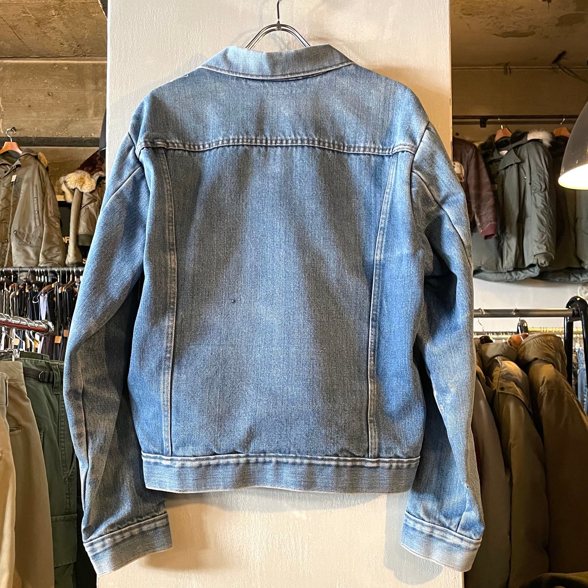 70s Brand Unknown デニムジャケット キルティングライナー Size 70s Brand Unknown デニムジャケット キルティングライナー Size