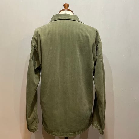 50s　US ARMY　M-47 HBT JACKET　Size SMALL　ミリタリージャケット　ヘリンボーンツイルジ　雰囲気系　(S5704)
