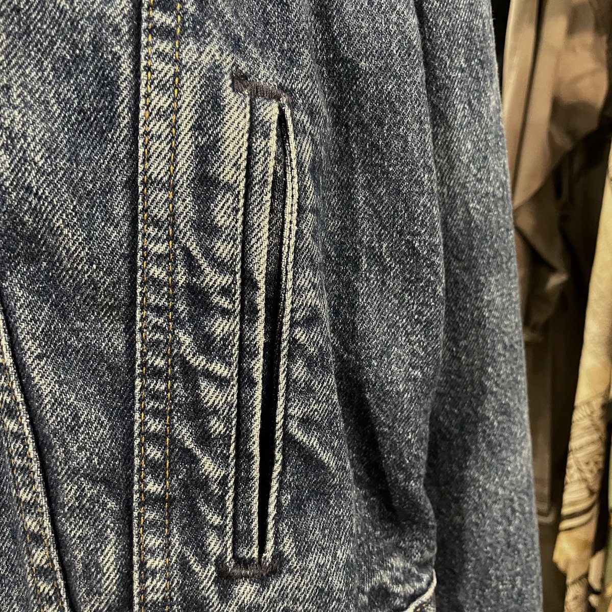 Levis 70411-0816 80s USA製 デニムジャケット ネル生地ライナー