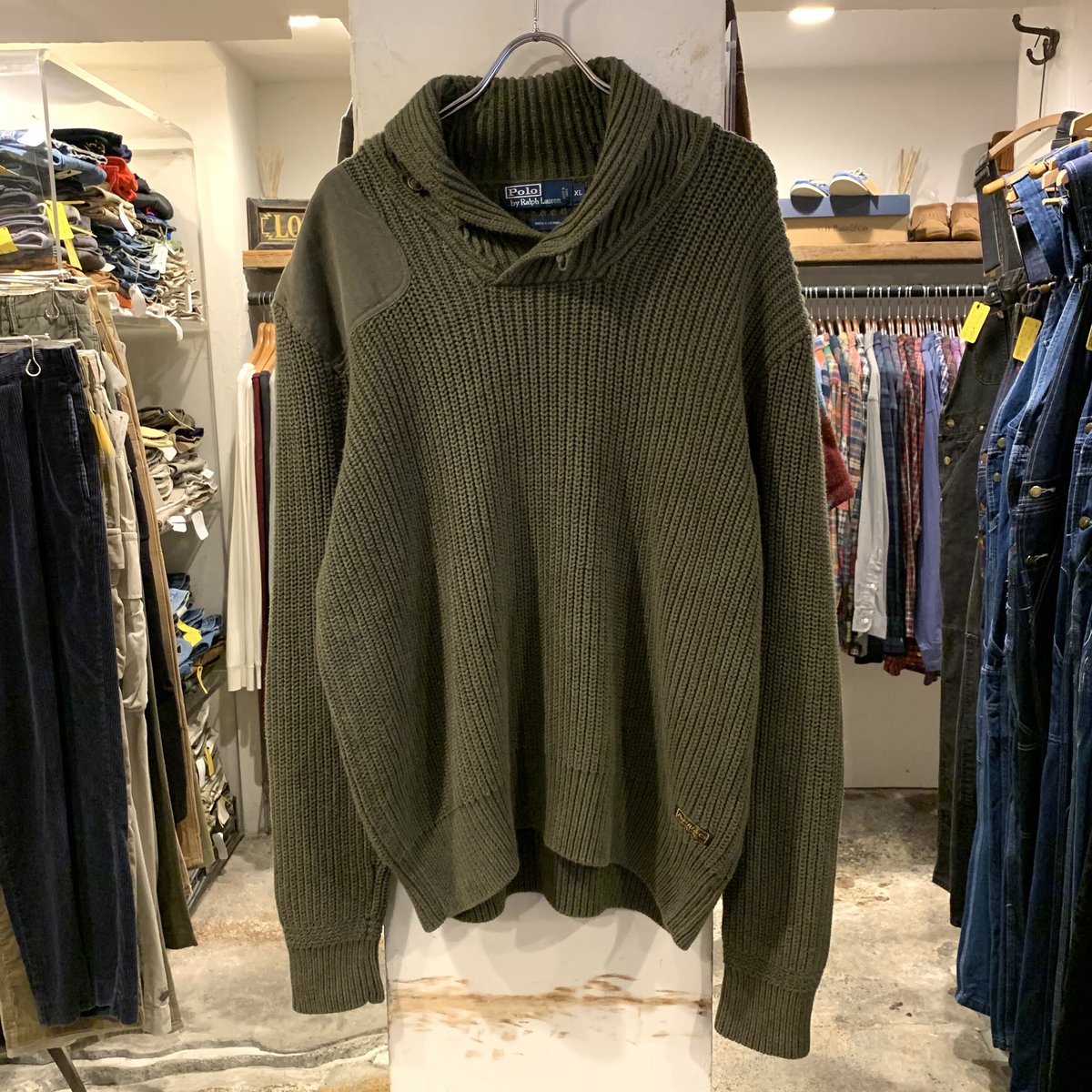POLO by Ralph Lauren ショールカラーニット ラルフローレン