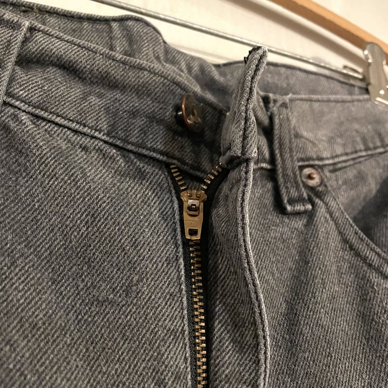 80s Levi's 505 0253 後染め ブラックデニム パンツ 30×30½ USA製...