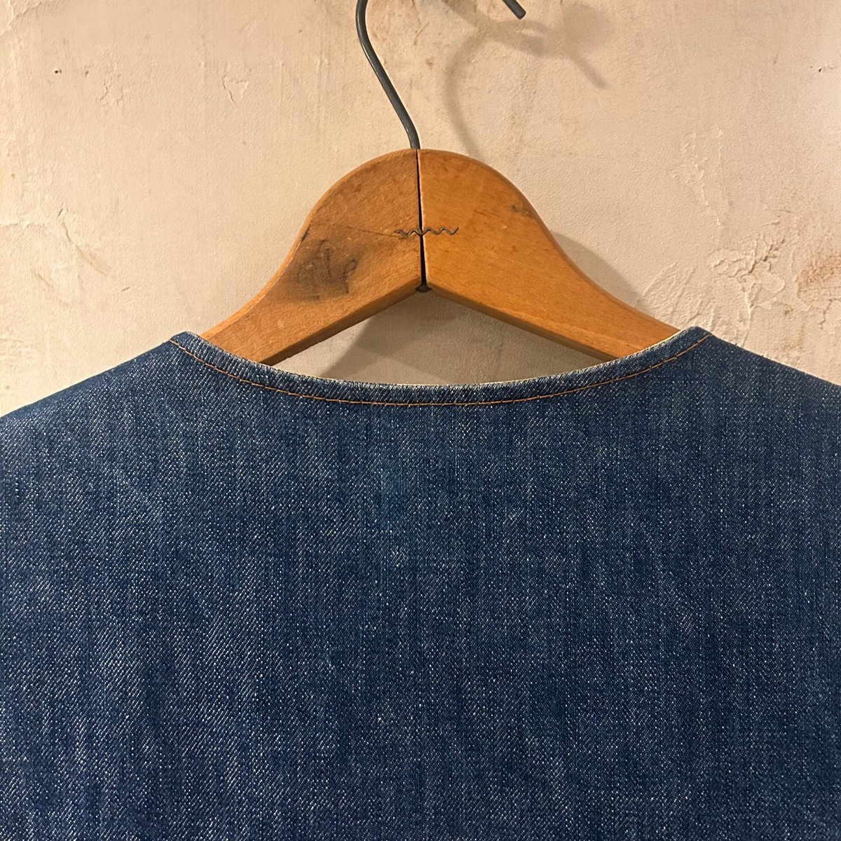 70s Levi's リバーシブルデニムベスト オレンジタブBig E 70s Levi's リバーシブルデニムベスト オレンジタブBig E