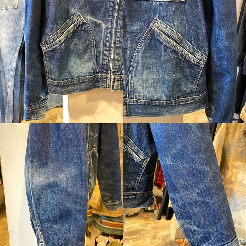 Lee 91-B 70s TALONジップ デニムジャケット 猫目ボタン ユニオン