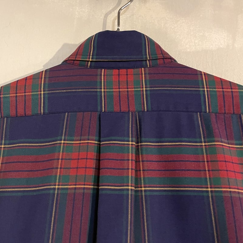 80s L.L.Bean L/S ボタンダウンシャツ チェック柄 USA製 80s L.L.Bean L/S ボタンダウンシャツ チェック柄 USA製