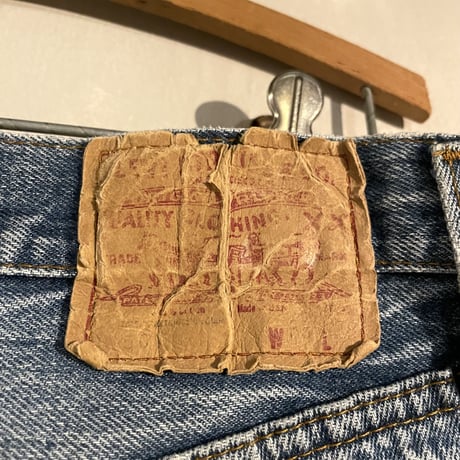 80s　Levi's 501　リーバイス　32×32　デニムパンツ　USA製　ボタン裏525　(S3805)