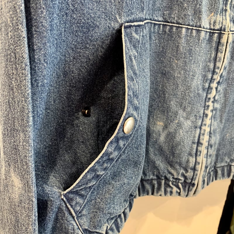 90s POLO by Ralph Lauren デニム スウィングトップ チン