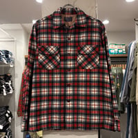 50s　PENDLETON　L/S Board Shirt　USA製　Size M　ペンドルトン　オープンカラーシャツ　ボードシャツ　(S5046)