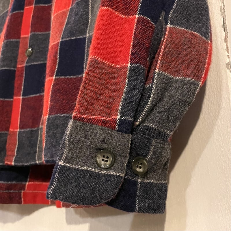 50s PILGRIM Vintage Wool Shirt DEAD STOCK オープンカ 50s PILGRIM Vintage Wool Shirt DEAD STOCK オープンカ
