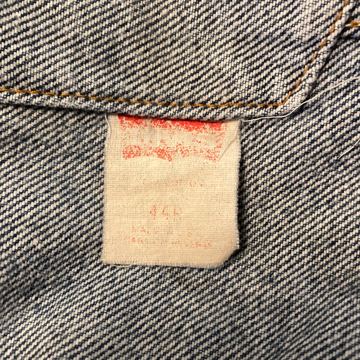 80s Levi's 70506 デニムジャケット USA製 Size 44 4ポケ