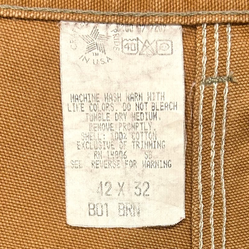 90s carhartt ダック地 ペインターパンツ ダブルニー カーハート