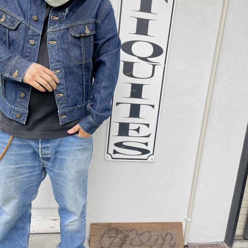 Lee 101-J 60s UNION MADE デニムジャケット ピスネームR表記 Lee 101-J 60s UNION MADE デニムジャケット ピスネームR表記