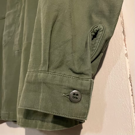 50s　USMC　P-56/58 HBT JACKET　マリンコープ　ミリタリージャケット　比翼　(S4467)