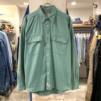 Levi's　カラーデニムシャツ　ロングスリーブ　コットンシャツ　リーバイス　(S2539)