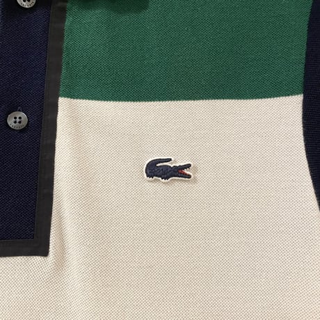 LACOSTE　ショートスリーブポロシャツ　ラコステ　ワンポイント　フランス製　(S2455)