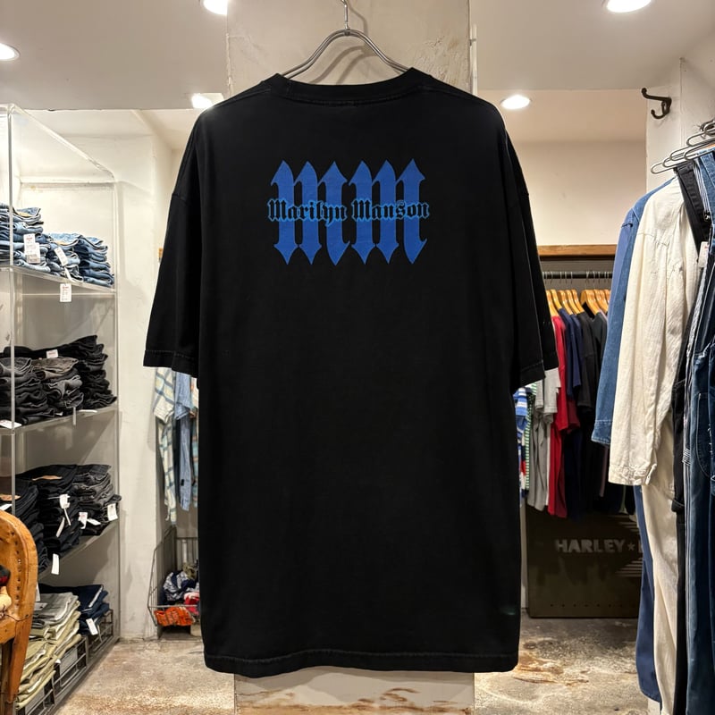 00s GIANT S/S バンドTシャツ Marilyn Manson Size XL マリ