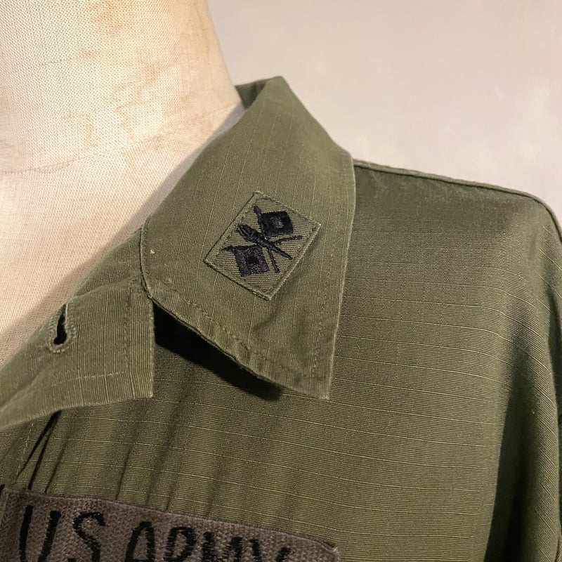 60s US.ARMY ジャングルファティーグジャケット 5th リップストップ 60s ジャングルファティーグ ジャケット 5th リップストップ S-L