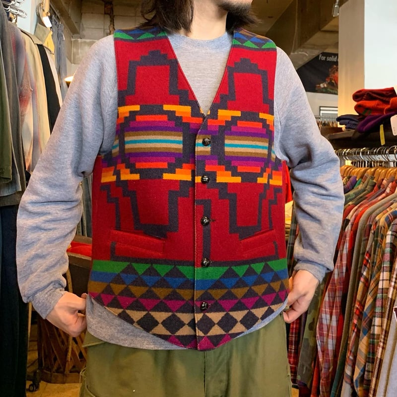 ペンドルトン PENDLETON 90s USA製 ウール チェックジャケット