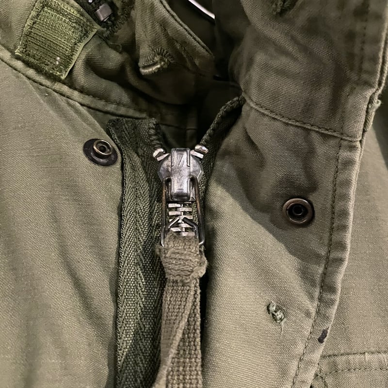 70s US ARMY M-65 Field Jacket 2ndタイプ アルミジップ フィー