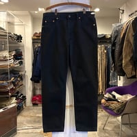 90s　Levi's 615 0285　リーバイス　ブラックデニムパンツ　ユーロリーバイス　35×30　1998年　(S3993)