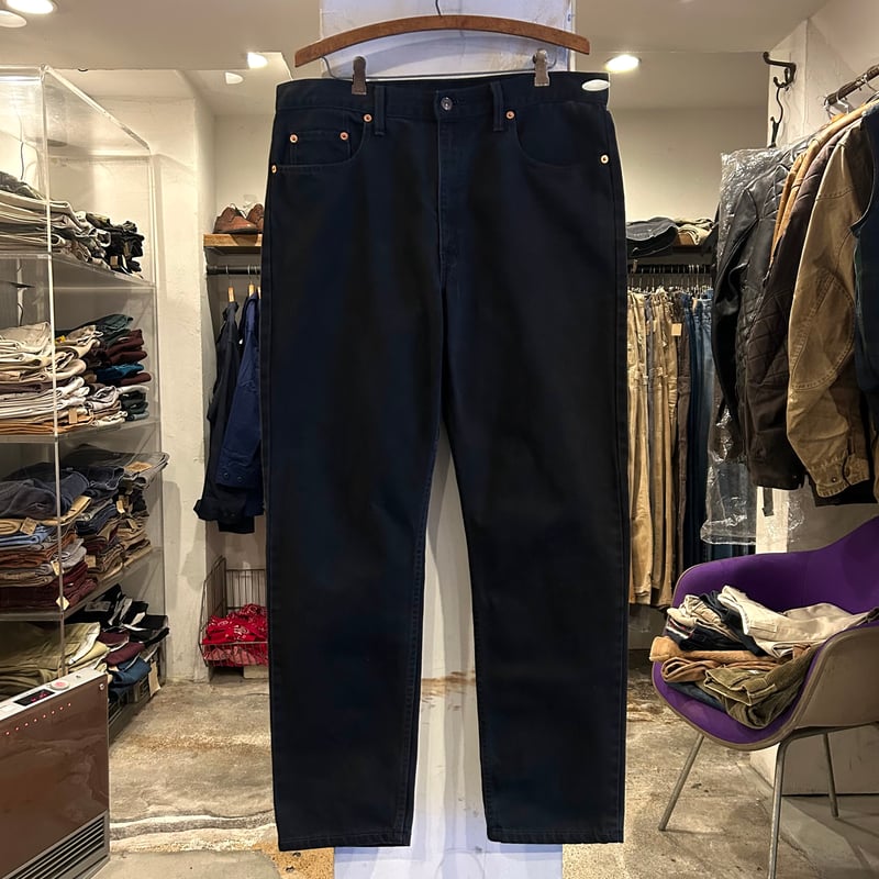 90s Levi's 615 0285 リーバイス ブラックデニムパンツ ユーロ